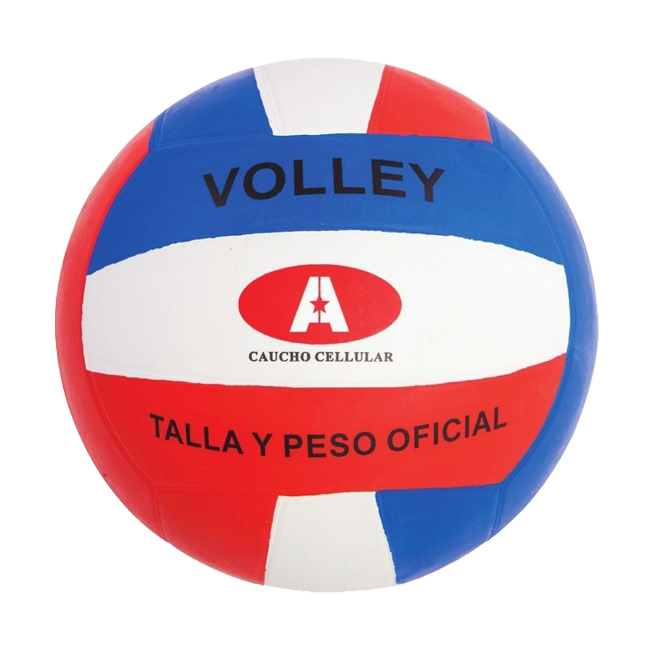 BALLON DE VOLLEYBALL EN CAOUTCHOUC BLEU BLANC ROUGE