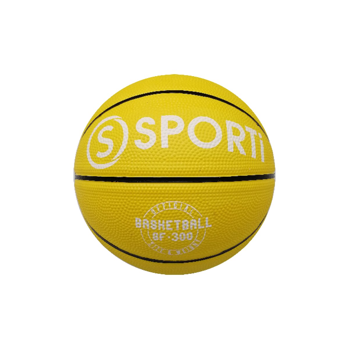 BALLON BASKET CAOUTCHOUC SPORTI