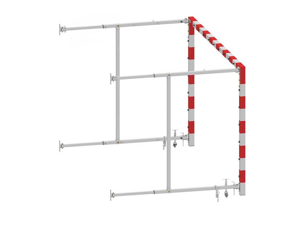 BUTS DE HANDBALL MONOBLOCS RABATTABBLES PREMIUMS - SODEX SPORT