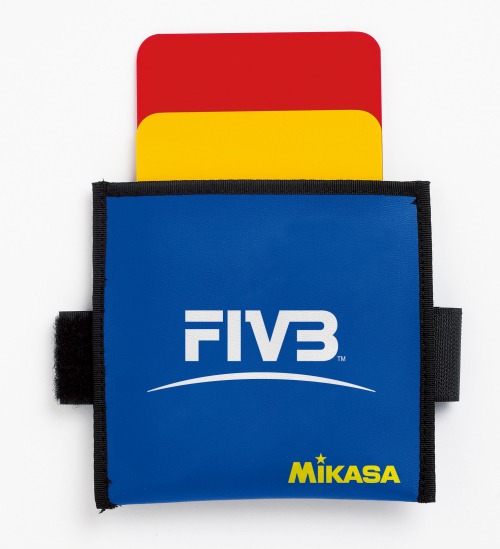 JEU DE CARTON D'ARBITRE DE VOLLEYBALL - MIKASA